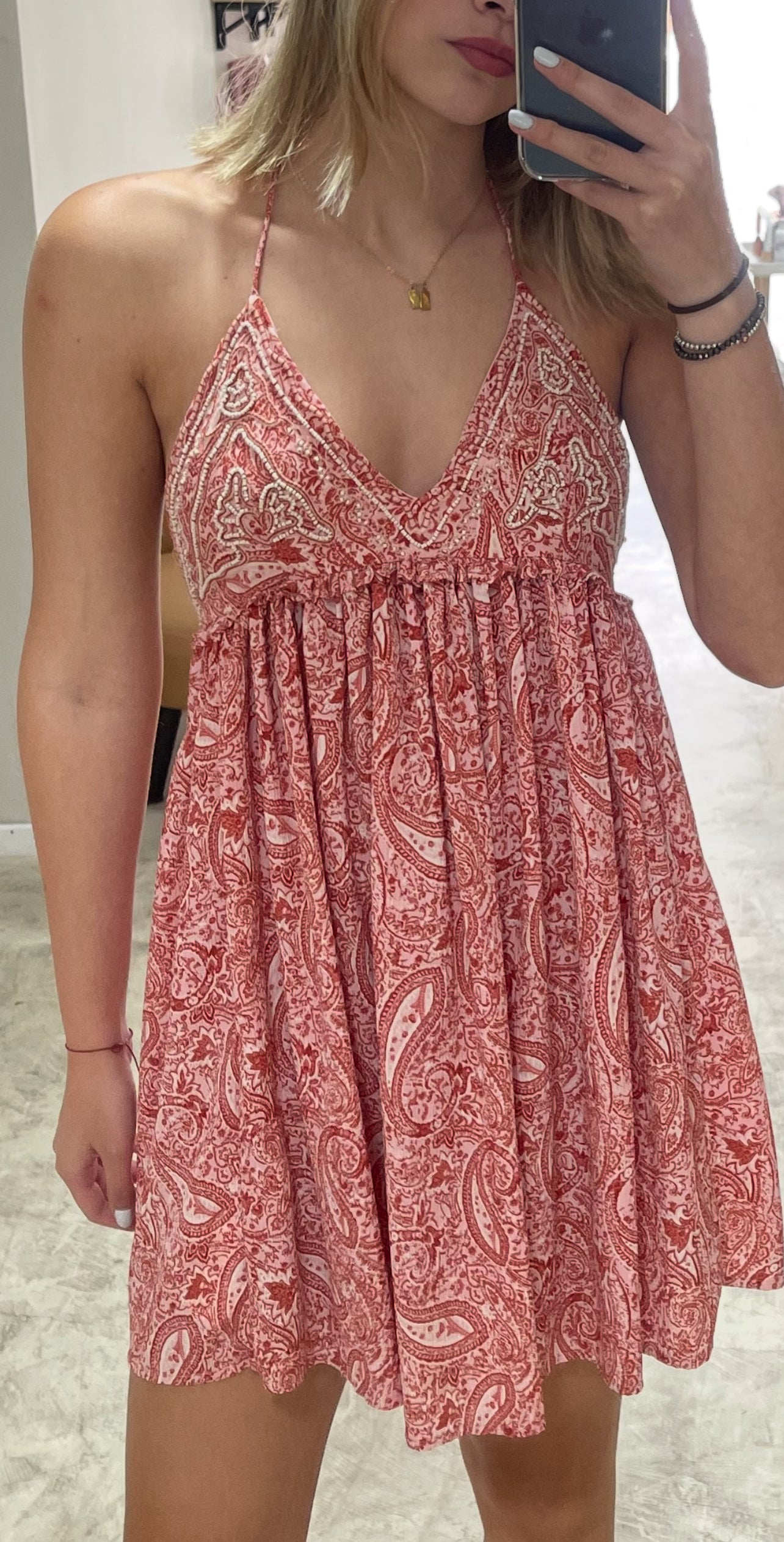 Vestido rose summer
